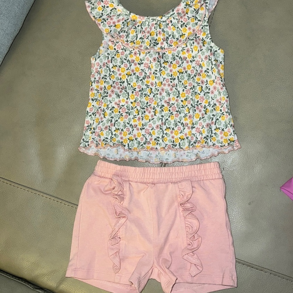 Little lass 2t short set​